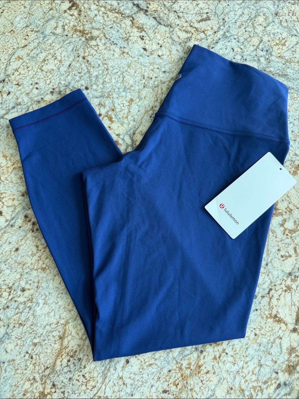 Lululemon Align No Line High-Rise Pant 25" club blue size 12 NWT